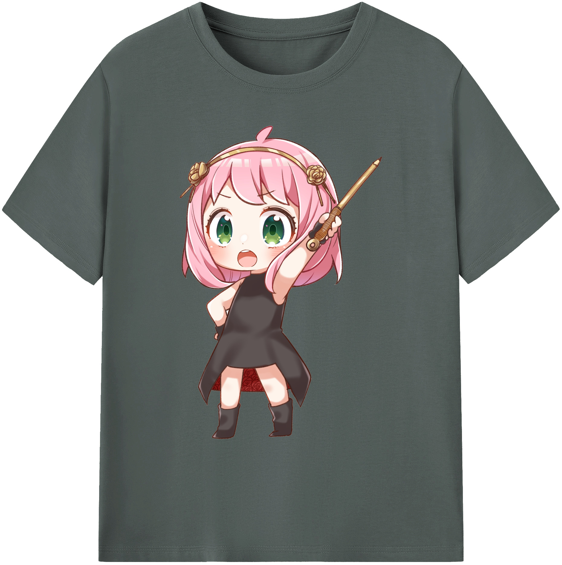（画像用） SPY×FAMILY间谍家家酒 綿100％ メンズ半袖Tシャツ｜肌触りやわらか＆通気性